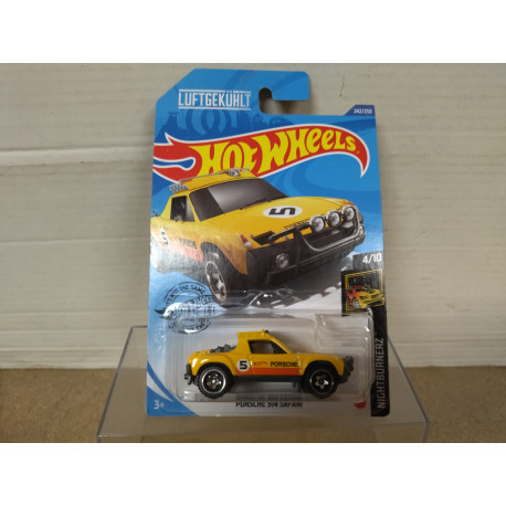 PORSCHE 914 SAFARI LUFTGEKUHLT 4/10 NIGHTBURNERZ 1:64 HOT WHEELS LONG CARD