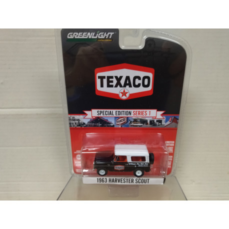 HARVESTER SCOUT 1963 TEXACO 1:64 GREENLIGHT