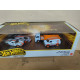 DIORAMA SET X 4 FORD TRANSIT/GT40/MCLAREN F1 GTR GULF 1:64 HOT WHEELS PREMIUM