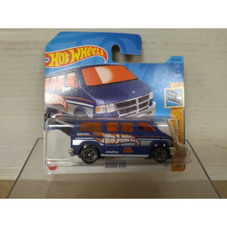 DODGE VAN SERIE B 55TH BLUE GOODYEAR 2/5 55 RACE TEAM 1:64 HOT WHEELS