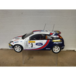 FORD FOCUS WRC 2001 RALLY MONTE CARLO CARLOS SAINZ 1:18 AUTOART NO BOX