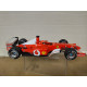 FERRARI F2002 2002 FORMULA F1 MICHAEL SCHUMACHER 1:18 HOT WHEELS NO BOX