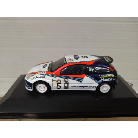 FORD FOCUS WRC 2002 RALLY ACROPOLIS MCRAE 1:43 ALTAYA IXO BOX NO ORIGINAL