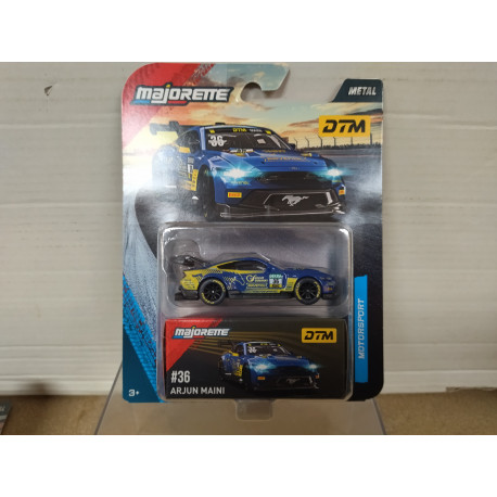 FORD MUSTANG GT3 n36 ARJUN MAINI MOTORSPORT DTM 1:64 MAJORETTE