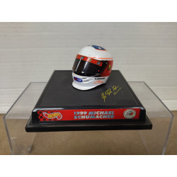 CASCO/HELMET 1999 FORMULA F1 MICHAEL SCHUMACHER 1:8 HOT WHEELS