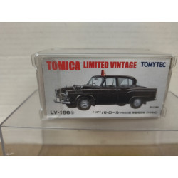 TOYOTA PATROL FS20 (CROWN RS/S10) 1955-59 BLACK 1:64 TOMICA LIMITED VINTAGE LV-166b