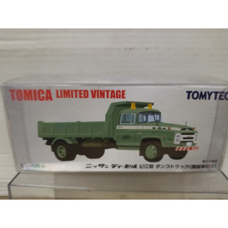 NISSAN DIESEL 680 DUMP DIESEL TRUCK 1:64 TOMICA LIMITED VINTAGE LV-66b