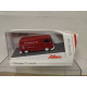 VOLKSWAGEN T1 LOWRIDER RENNDIENST PORSCHE RED 1:64 SCHUCO