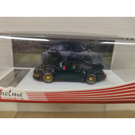 PORSCHE 911 (964) RWB DEAR MOOR DARK GREEN 1:64 FUELME RESIN MODELS