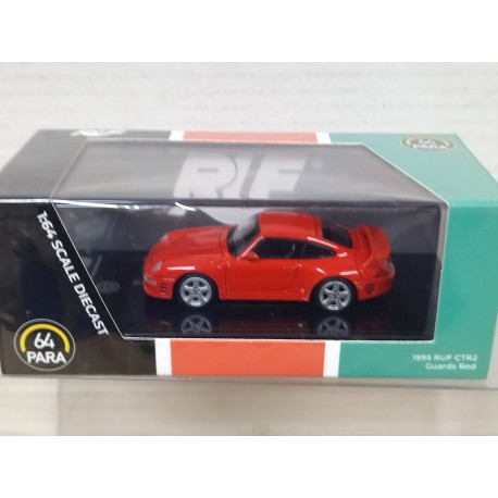 PORSCHE 911 (993 ) RUF CTR2 1995 RED 1:64 PARA64