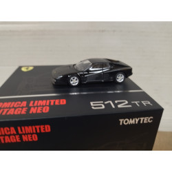 FERRARI 512 TR BLACK 1:64 TOMICA LIMITED VINTAGE NEO