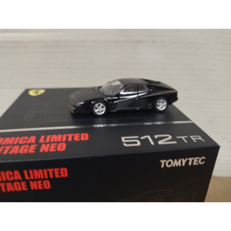 FERRARI 512 TR BLACK 1:64 TOMICA LIMITED VINTAGE NEO