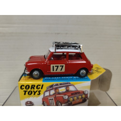 BMC MINI COOPER S 1967 WIN RALLY MONTE CARLO 1:42 CORGI TOYS REPLICA