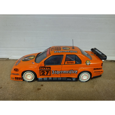 ALFA ROMEO 155 V6 Ti DTM JAGERMEISTER 1:18 UT MODELS NO BOX/SUCIO