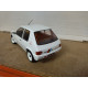 PEUGEOT 205 1.3 RALLYE 1989 WHITE 1:18 SOLIDO NO BOX