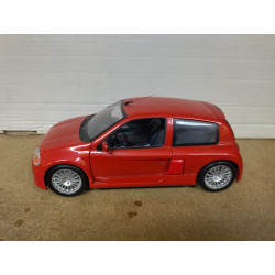 RENAULT SPORT CLIO V6 FASE 1 RED 1:18 UH NO BOX