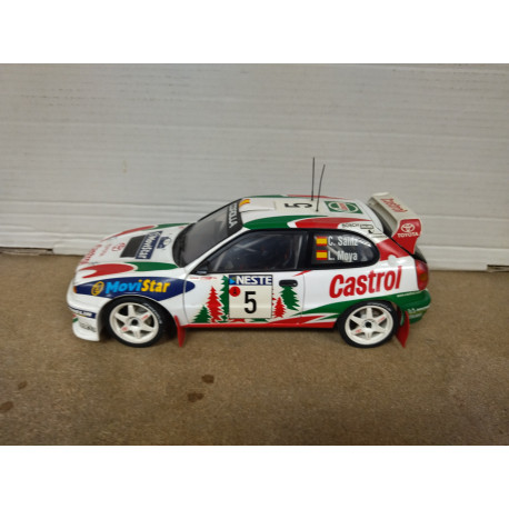 TOYOTA COROLLA WRC 1998 RALLY FINLANDIA SAINZ 1:18 AUTOART NO BOX/SUCIO