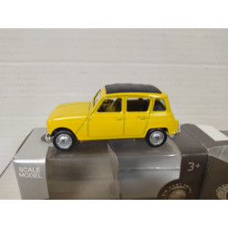 RENAULT 4L AMARILLO 1:60/apx 1:64 WELLY SUPER9