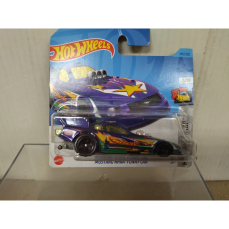 FORD MUSTANG NHRA FUNNY CAR 5/10 DRAG STRIP 1:64 HOT WHEELS