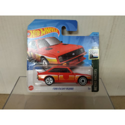 FORD ESCORT RS2000 RED 1/10 RETRO RACERS 1:64 HOT WHEELS