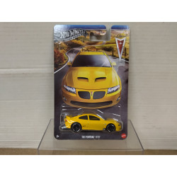 PONTIAC GTO 2006 YELLOW 2/5 1:64 HOT WHEELS SILVER