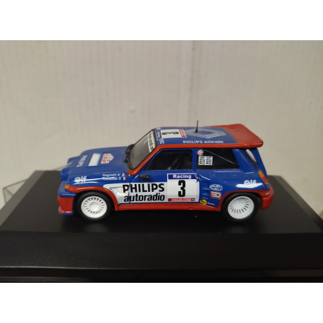 RENAULT 5 MAXI TURBO 1985 RALLY TOUR CORSE RAGNOTTI 1:43 ALTAYA IXO BOX NO ORIGINAL
