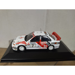 MITSUBISHI LANCER EVO III 1996 RALLY 1000 LAKES MAKINEN 1:43 BOX NO ORIGINAL