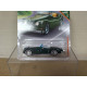 JAGUAR XK140 1956 ROADSTER GREEN 1:64 MATCHBOX LONG CARD