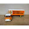 SAVIEM SM 8 T 1967-75 PIECES RENAULT TRUCK + TRAILER 1:43 ALTAYA IXO