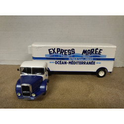 BERNARD 150 MB 1951-65 EXPRESS MAREE TRUCK + TRAILER 1:43 ALTAYA IXO