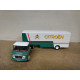 CITROEN TYPE U55 HEULIEZ 1962 HYDROPNEUMATIQUE TRUCK + TRAILER 1:43 ALTAYA IXO