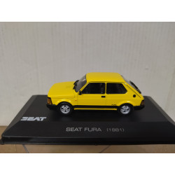 SEAT FURA 1981 AMARILLO 1:43 ALTAYA IXO