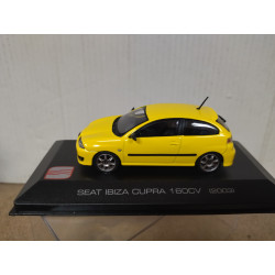 SEAT IBIZA 2003 CUPRA 160 CV AMARILLO 1:43 ALTAYA IXO