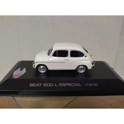 SEAT 600 L 1972 ESPECIAL BLANCO 1:43 ALTAYA IXO