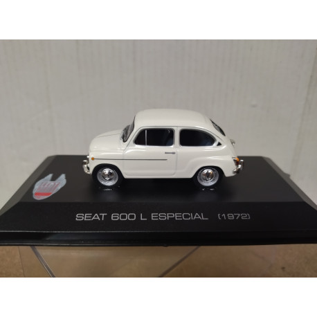 SEAT 600 L 1972 ESPECIAL BLANCO 1:43 ALTAYA IXO