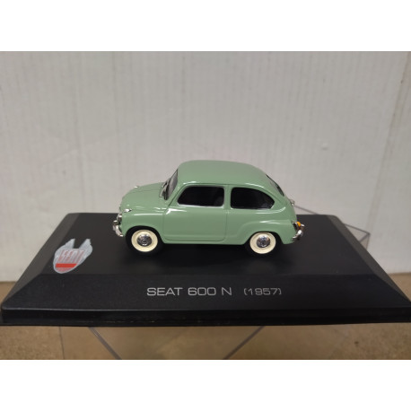 SEAT 600 N 1957 VERDE 1:43 ALTAYA IXO