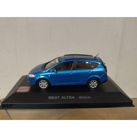 SEAT ALTEA 2004 BLUE MET 1:43 ALTAYA IXO DEFECT/NO RETRO