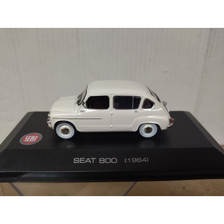 SEAT 800 1964 BLANCO 1:43 ALTAYA IXO