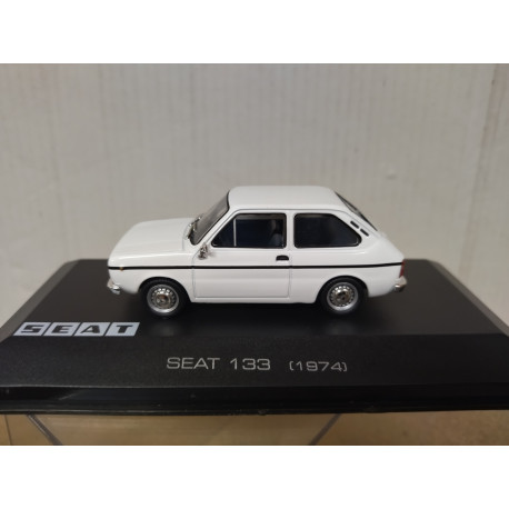 SEAT 133 1974 BLANCO 1:43 ALTAYA IXO