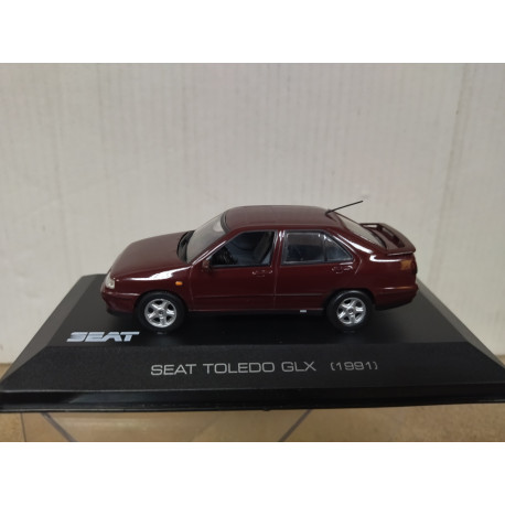 SEAT TOLEDO 1991 GLX DARK RED 1:43 ALTAYA IXO