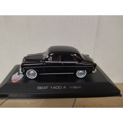 SEAT 1400 A 1954 NEGRO 1:43 ALTAYA IXO