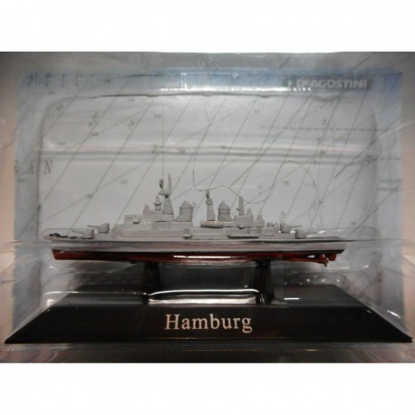 DESTRUCTOR WARSHIP D181 HAMBURG 1964-94 1:1250 ATLAS De AGOSTINI n63