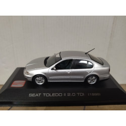 SEAT TOLEDO 2.0 TDi 1998 SILVER 1:43 ALTAYA IXO