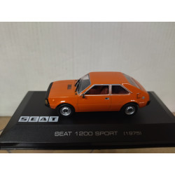 SEAT 1200 SPORT 1975 NARANJA 1:43 ALTAYA IXO
