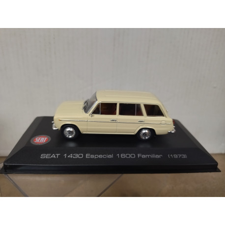 SEAT 1430 ESPECIAL 1600 FAMILIAR 1973 BEIGE 1:43 ALTAYA IXO