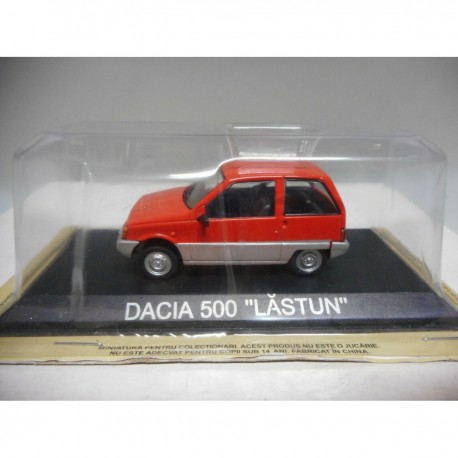 DACIA 500 LASTUN RED 1985-89 1:43 DeAgostini IXO