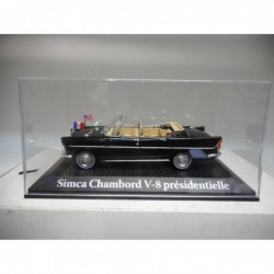 SIMCA CHAMBORD V-8 PRESIDENTIELLE 1961 DEGAULLE / KENNEDY ATLAS 1:43