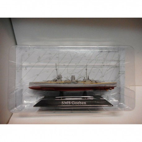 CRUCERO BATALLA WARSHIP SMS GOEBEN 1912-54 1:1250 ATLAS De AGOSTINI n21