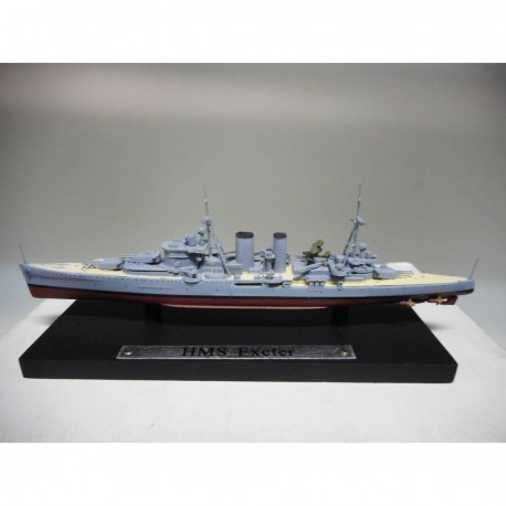 CRUCERO PESADO WARSHIP HMS EXETER 1:1250 ATLAS De AGOSTINI n114