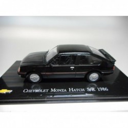 CHEVROLET MONZA 1986 HATCH S/R BLACK (OPEL ASCONA C ) CHV 39 BRASIL 1:43 SALVAT IXO